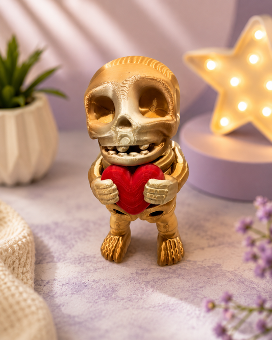 XL Flexible Skeleton with Heart